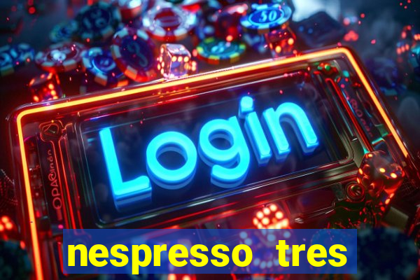 nespresso tres luzes piscando